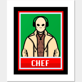 Chef mask Posters and Art